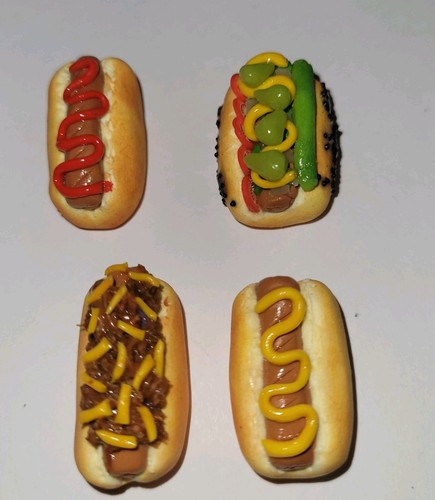 Hot dog magnet - set, kitchen