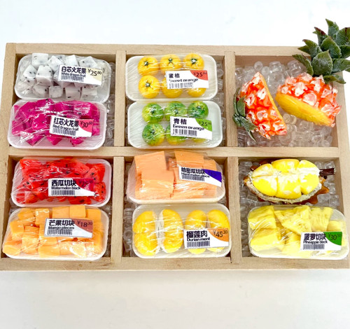 Miniatures clay fruit - 1：12,