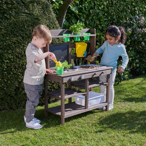 Wooden mud kitchen - wooden,
