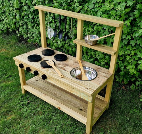 Handmade childrens mud kitchen - childrens,