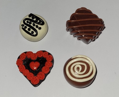 Chocolate candy magnet - chocolate,