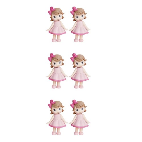 Set girl cake topper - set,