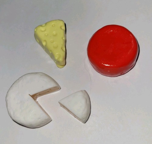 Cheese magnet set kitchen - cheese,